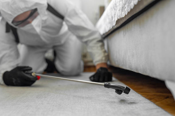 Professional Mosquito Control technician working in Pablo, MT